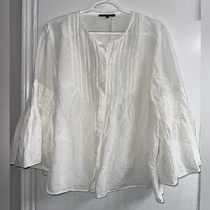 Kobi halperin white blouse size L